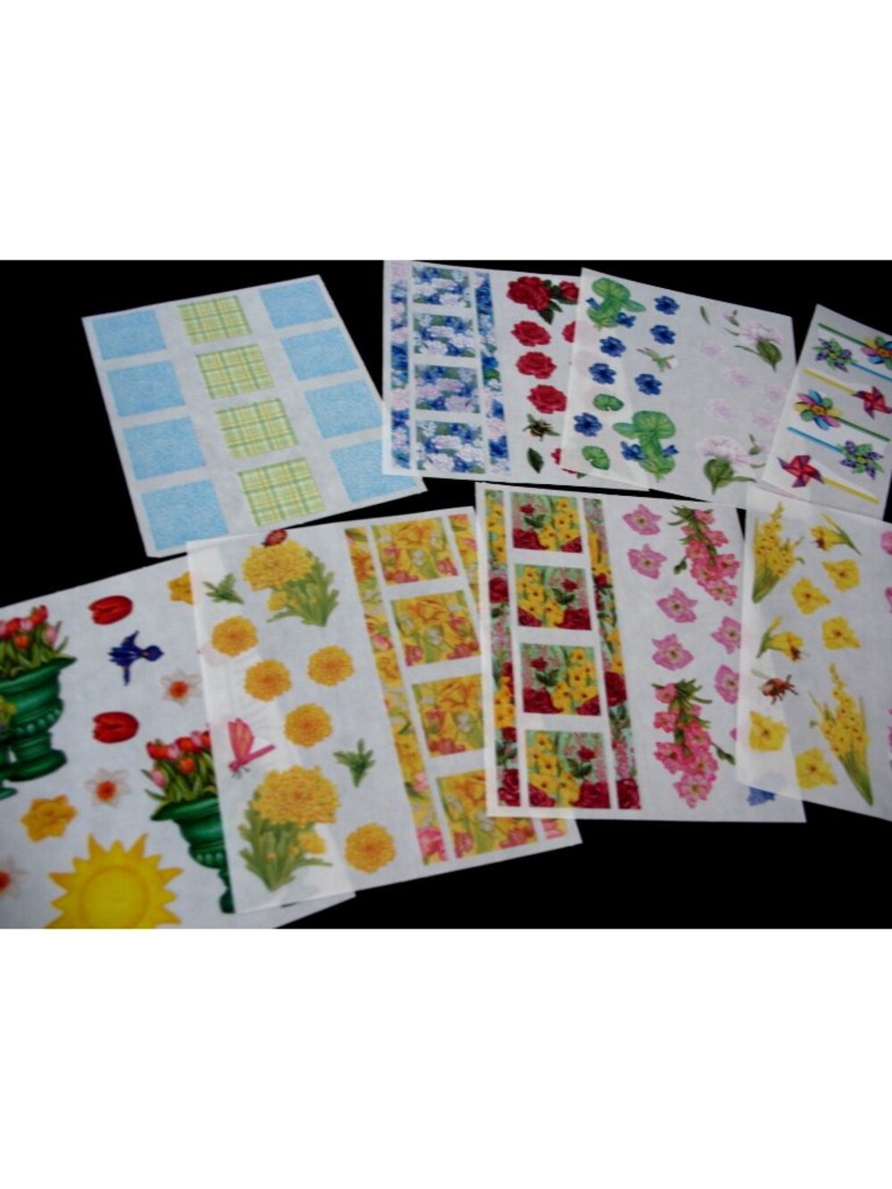 Creative Memories Months in Bloom stickers, Plus